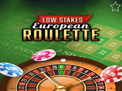 European Roulette Low Stakes